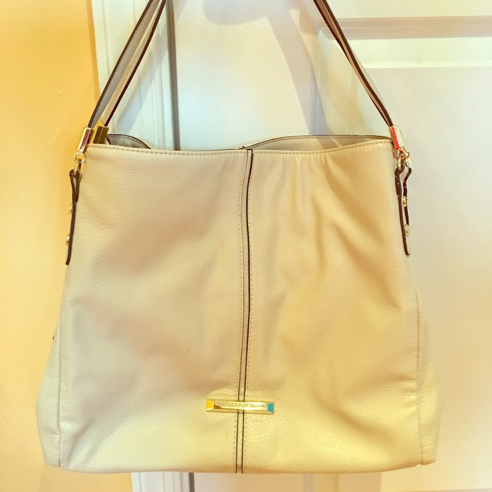Anne Klein Cream Shoulder Bag
